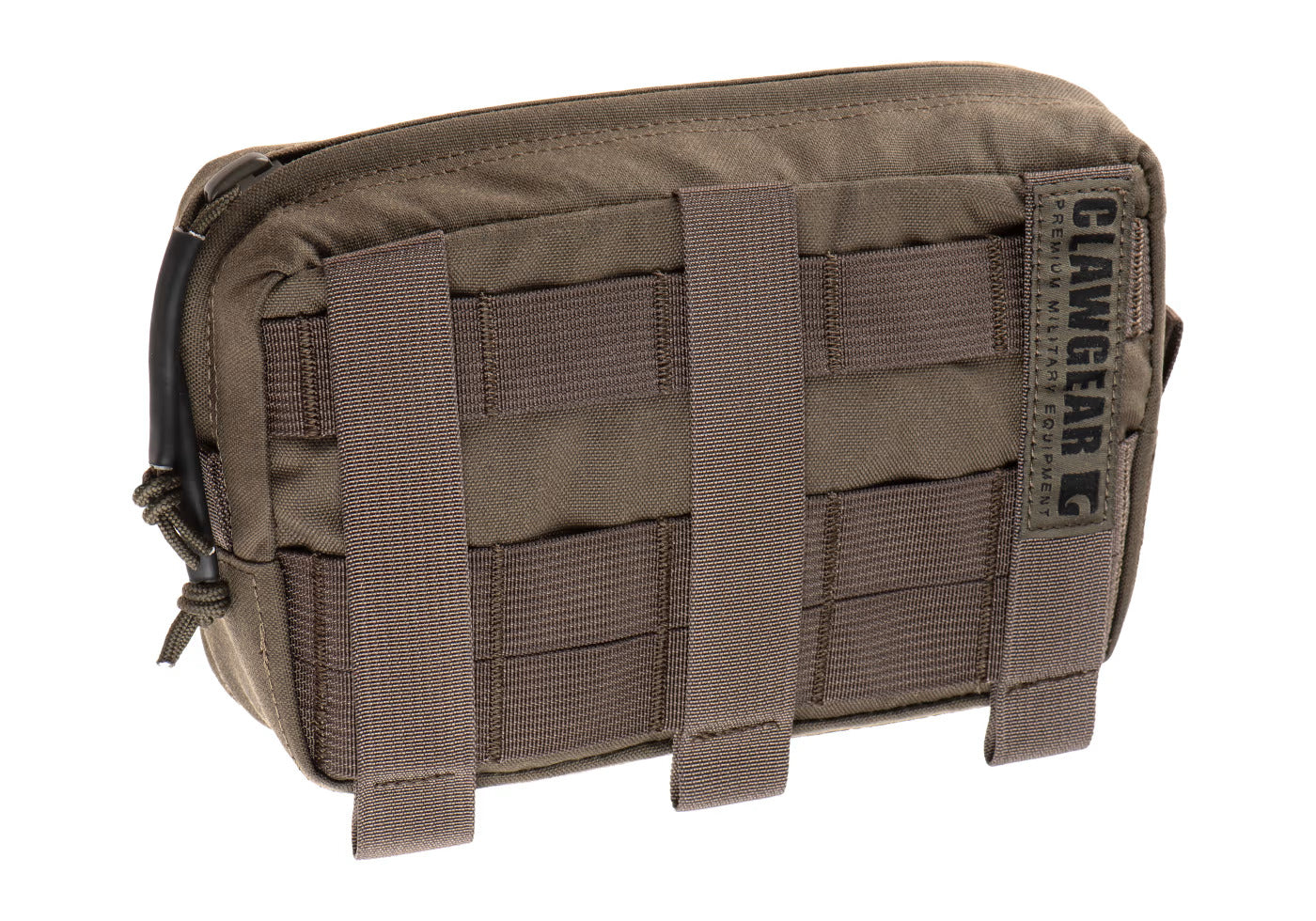 Claw Gear Utility Pouch Medium Zipper Molle Horizontal 