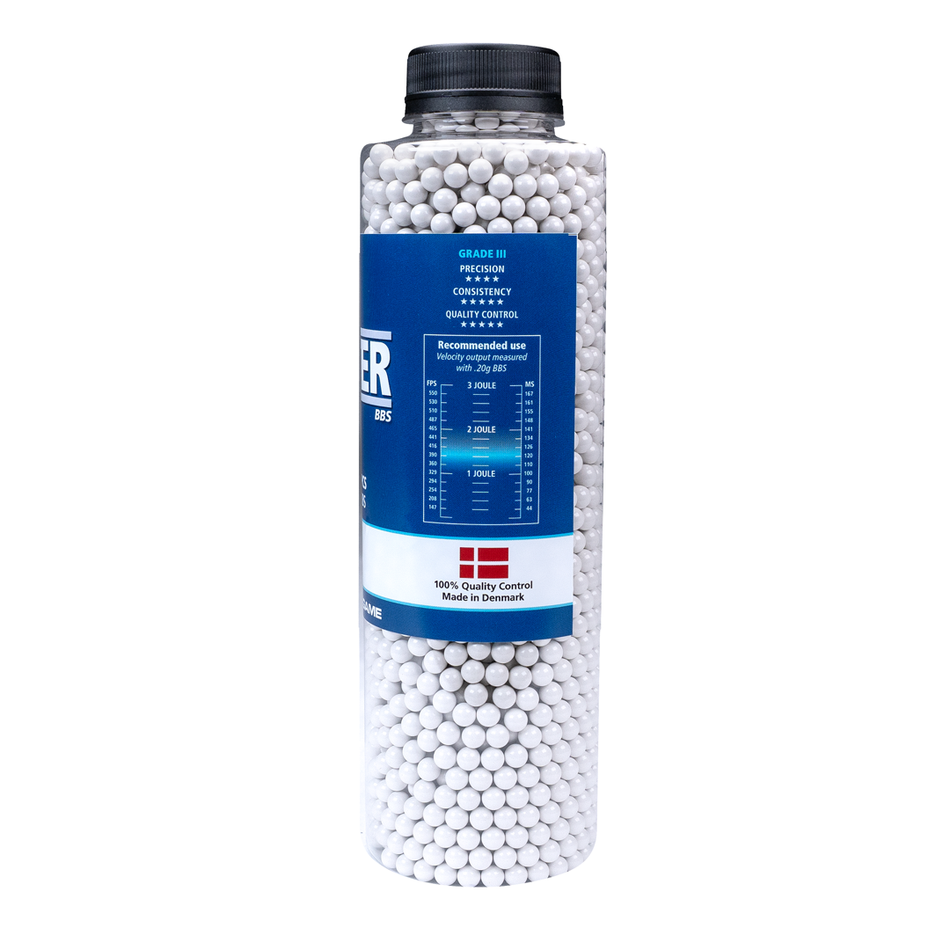 ASG Beta Blaster Grade III Airsoft BBs 0.28g 3300 1 Bottle