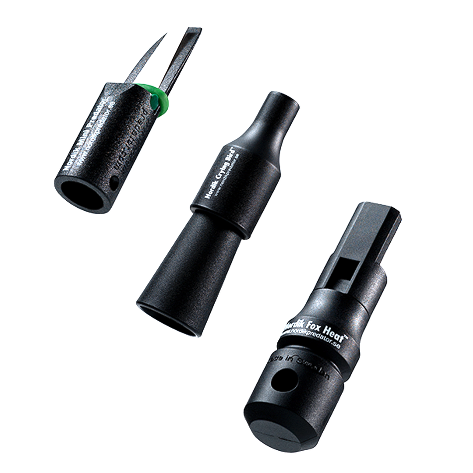 Nordik 3 Pack Predator Fox Call Mini Crying Bird Heat
