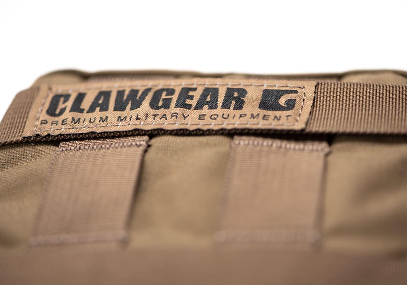 Clawgear Medium Vertical Utility Pouch Zipped Core Molle