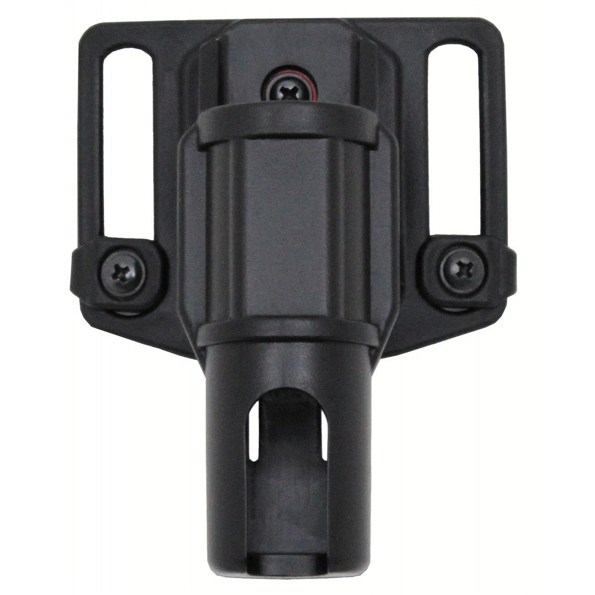 MFH Security Baton Holder 9.5cm Rotatable Black Open Black