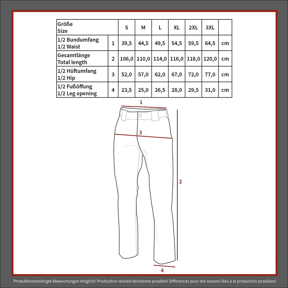 MFH US Field Mens Trousers Cargo Pants Op Camo