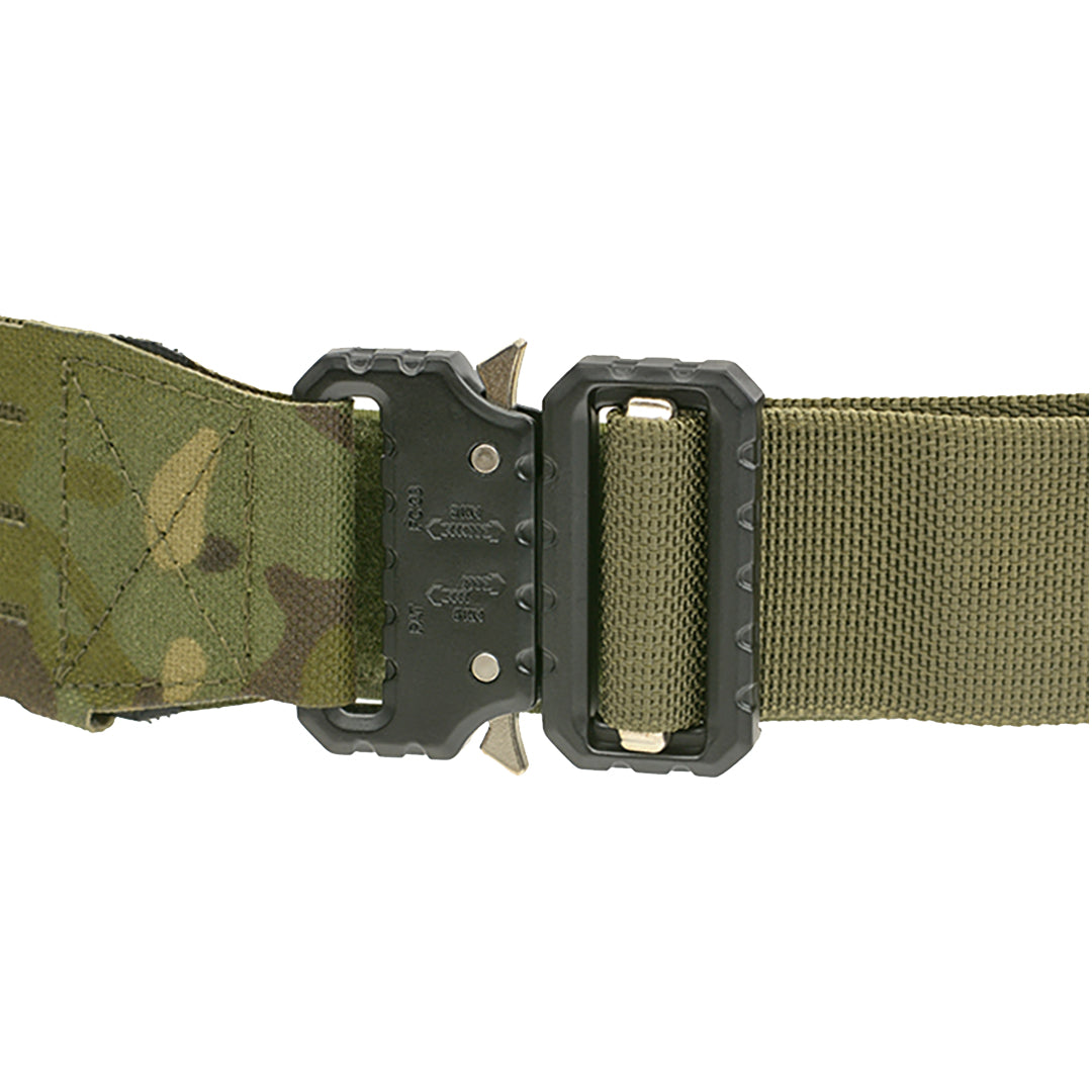 8 Fields Laser Cut Molle Tactical Duty Range Belt QR CP Tropic