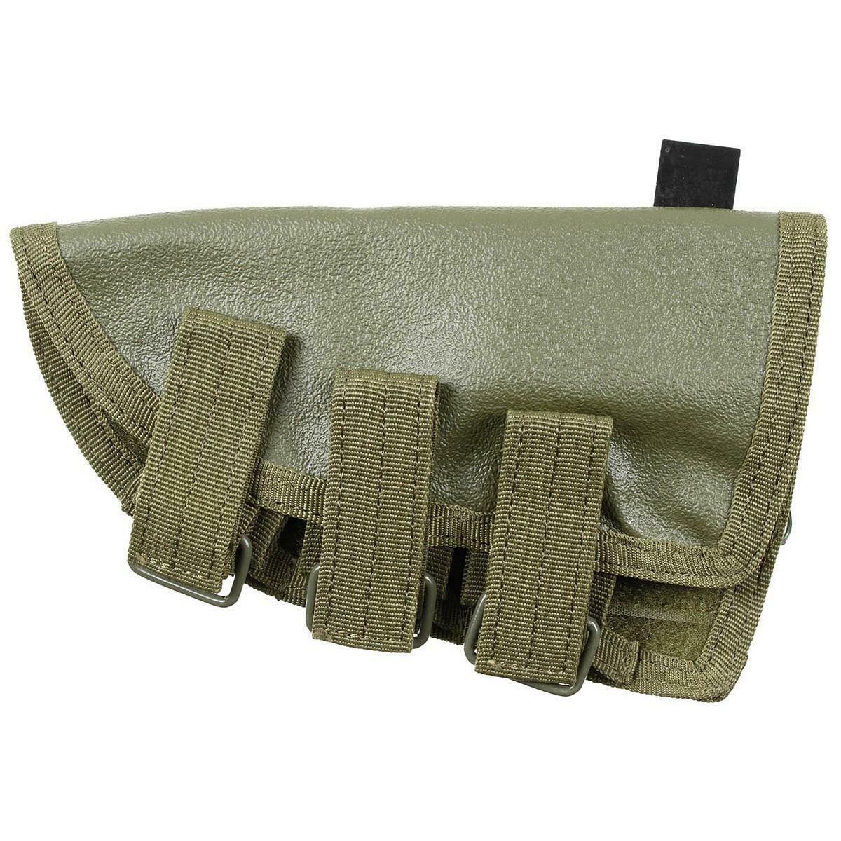 MFH Airsoft Rifle Cheek Pad Pouch Green OD