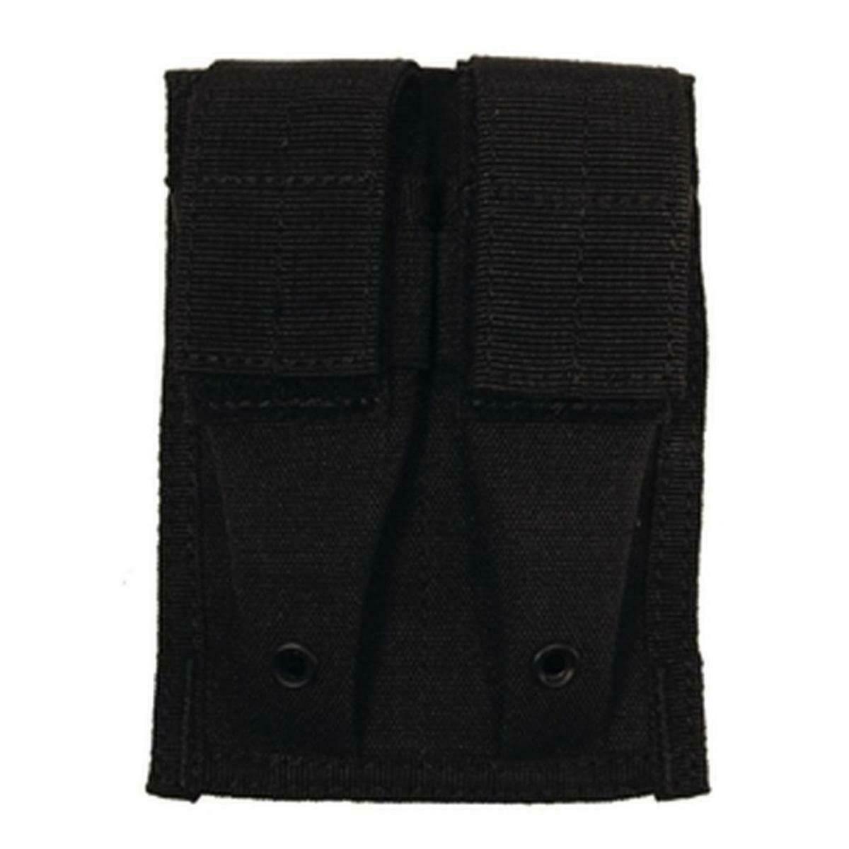 MFH Airsoft Double Pistol Magazine Pouch Black 