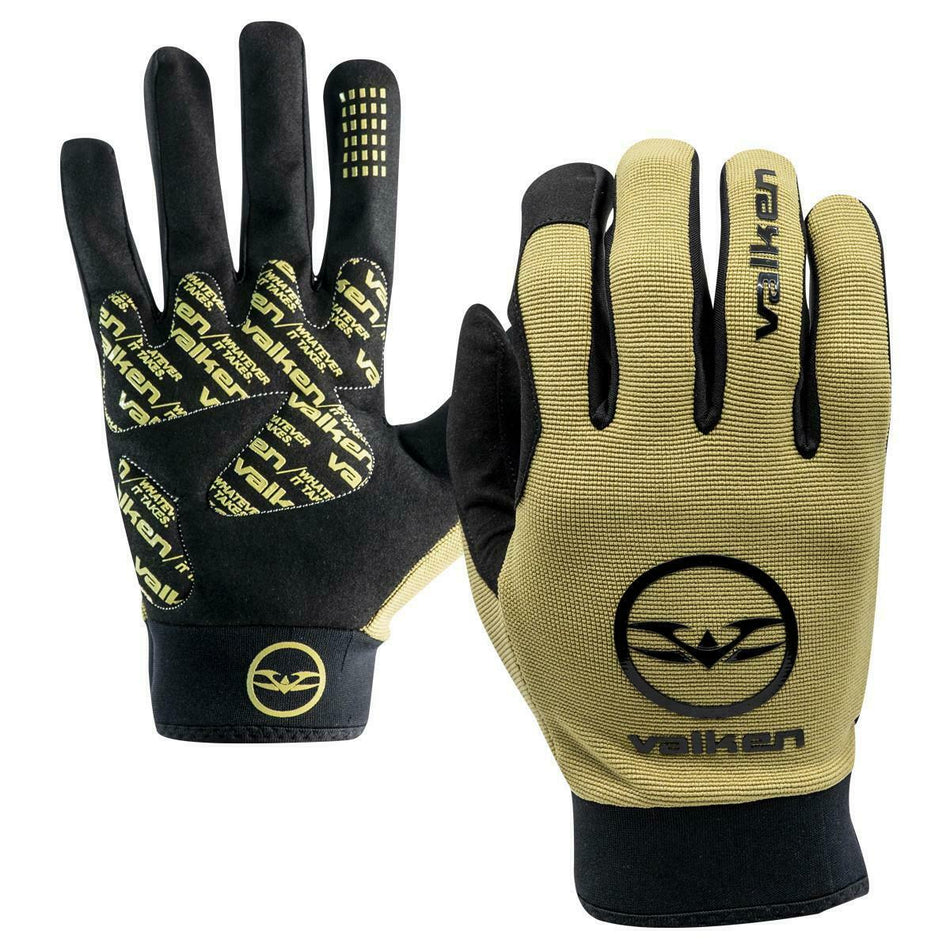 Valken Bravo Full Finger Gloves Tan 