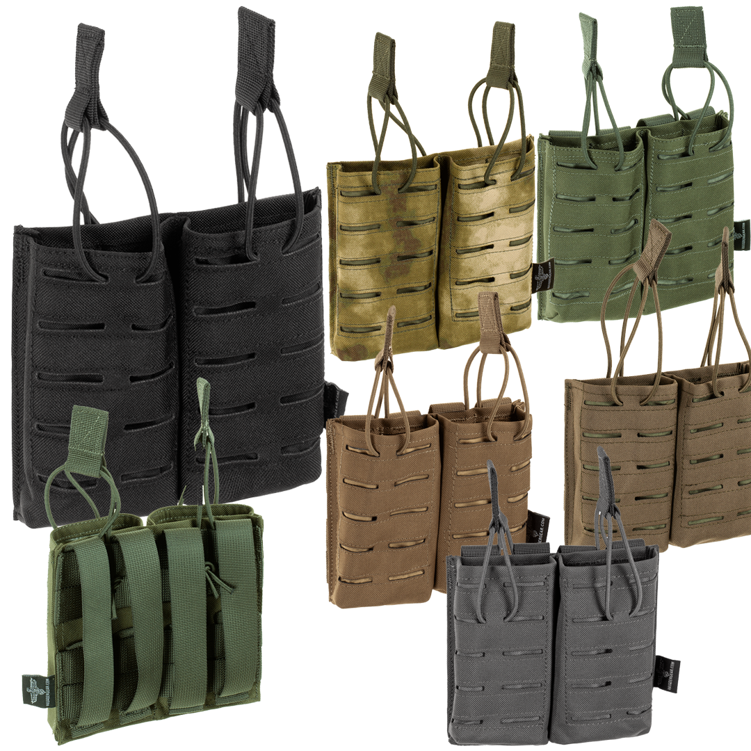 Invader Gear DA Gen II 5.56 Lazer Cut Double Magazine Pouch M-Series