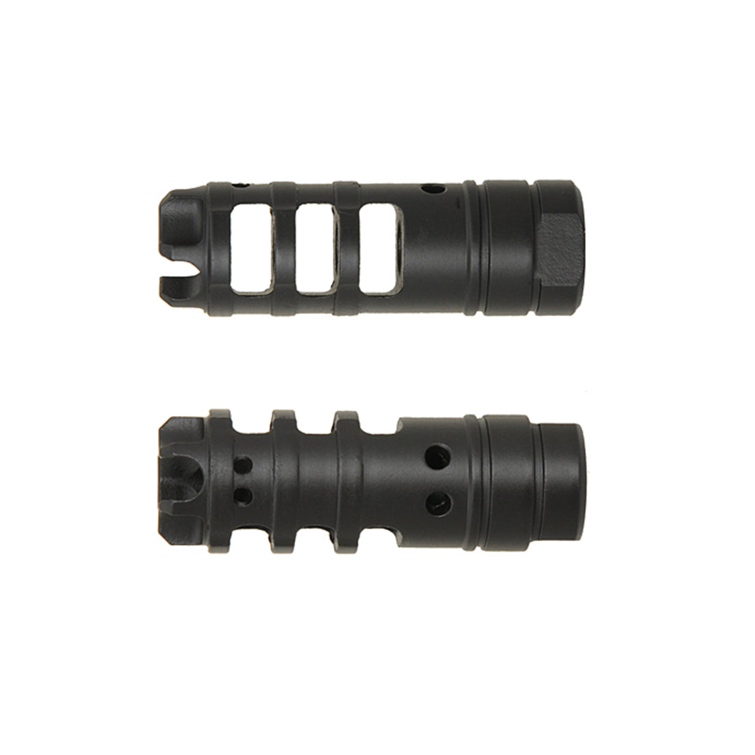 Cyma Airsoft Muzzle Brake Flash Hider For AK Rifles Black