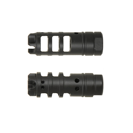 Cyma Airsoft Muzzle Brake Flash Hider For AK Rifles Black