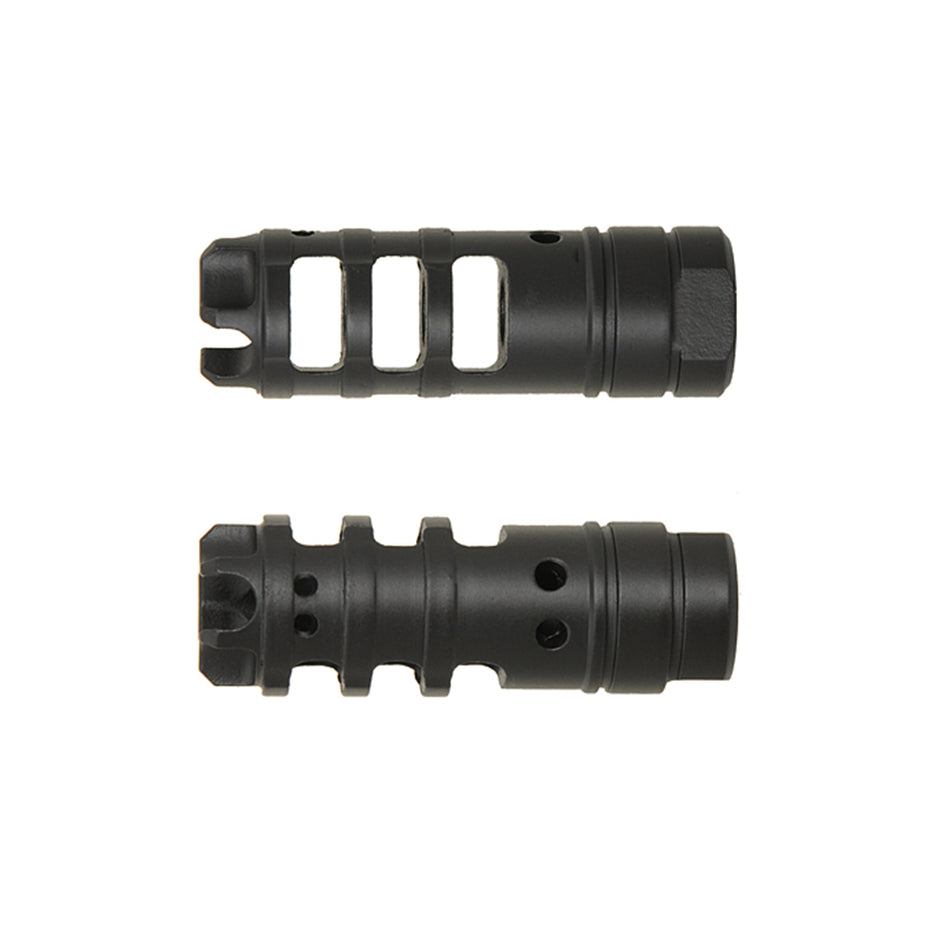 Cyma Airsoft Muzzle Brake Flash Hider For AK Rifles Black