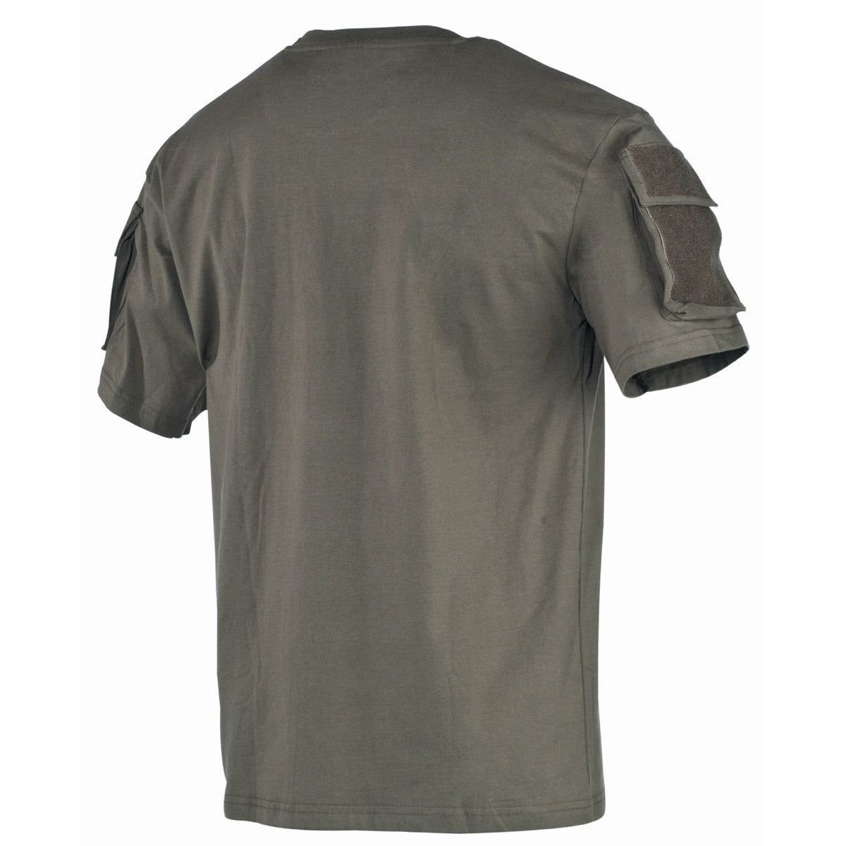 MFH Tactical T-Shirt Short Sleeved With Arm ID Panels Green