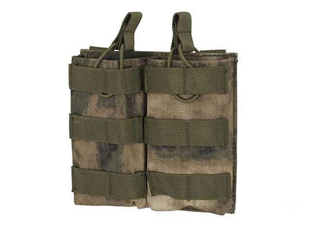 8 Fields Airsoft QR Double Magazine Pouch Open Top M4 Series