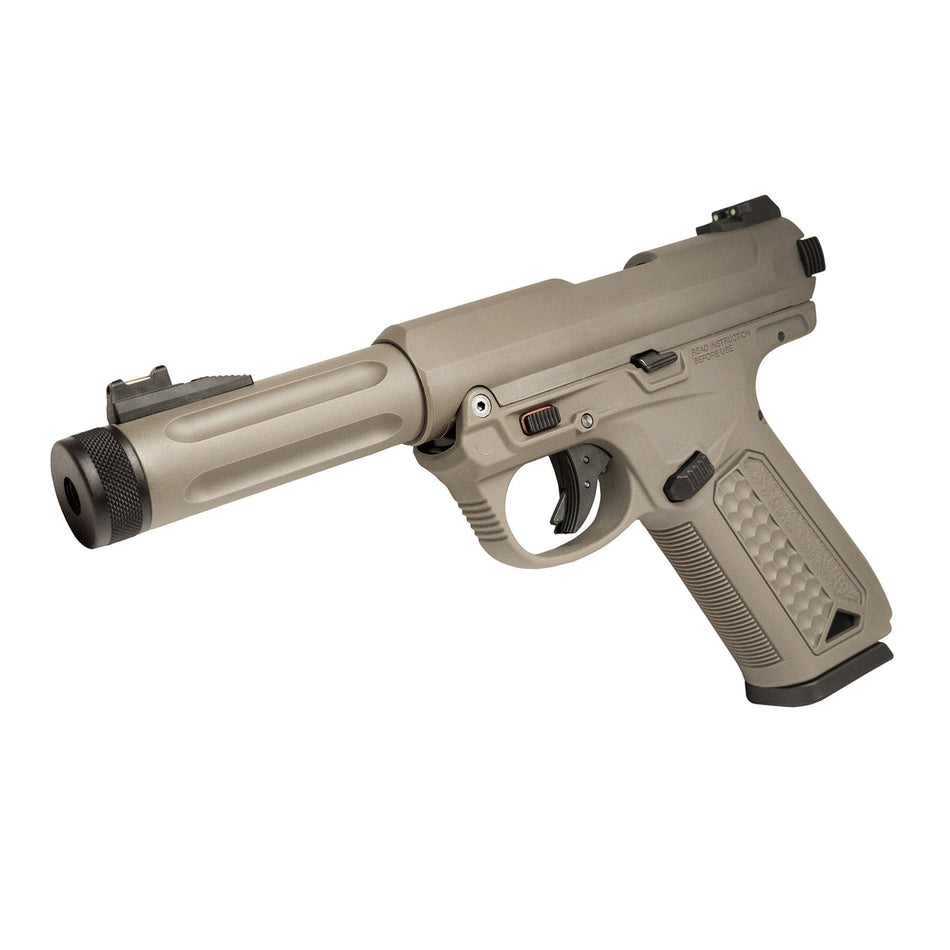 Action Army AAP-01 Assassin Airsoft Pistol GBB Dark Earth