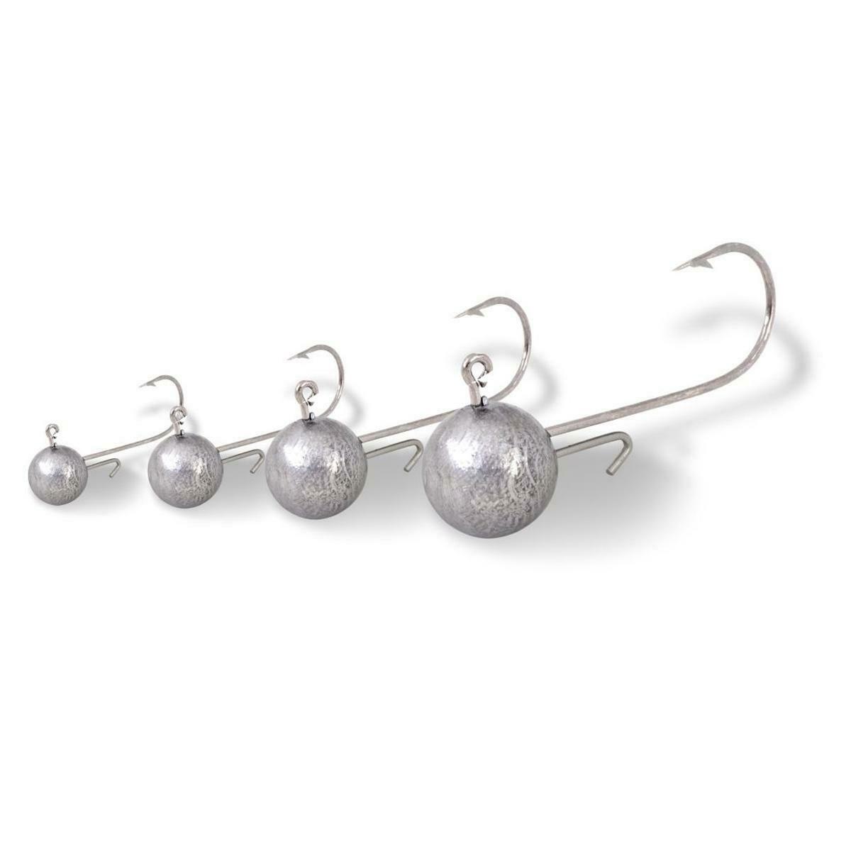 Zebco 36g Jig Head Mix 5, 7, 10, 14g 4pcs