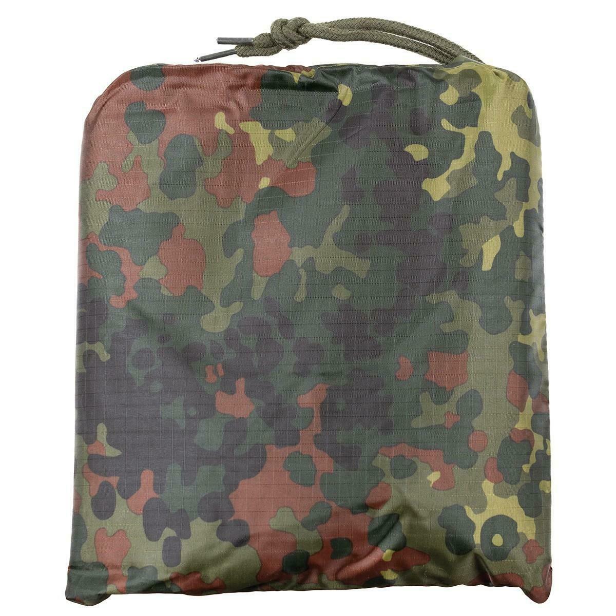 MFH Army Style Poncho Flecktarn