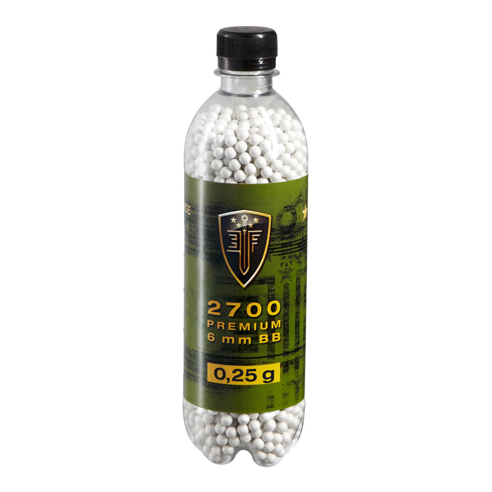 Umarex Elite Force Premium Airsoft BBs 6mm 0.25g White 2700 Bottle