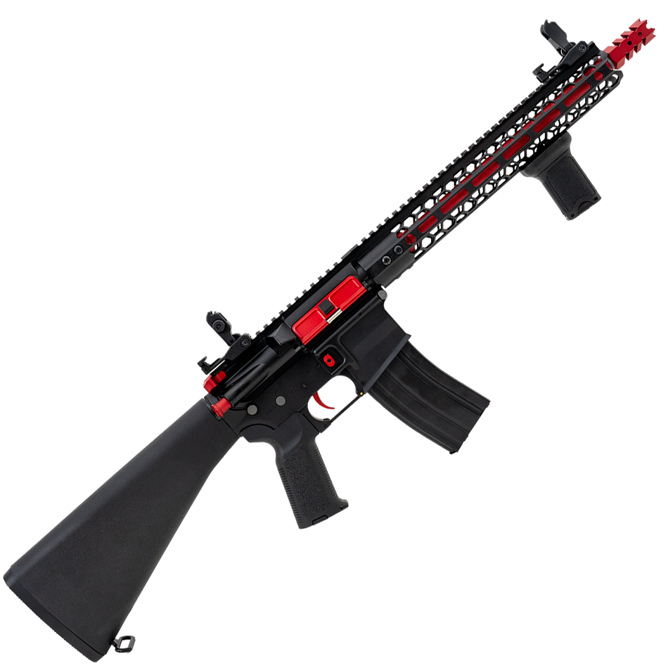 Cybergun Colt M4 Lima Airsoft Rifle AEG Red