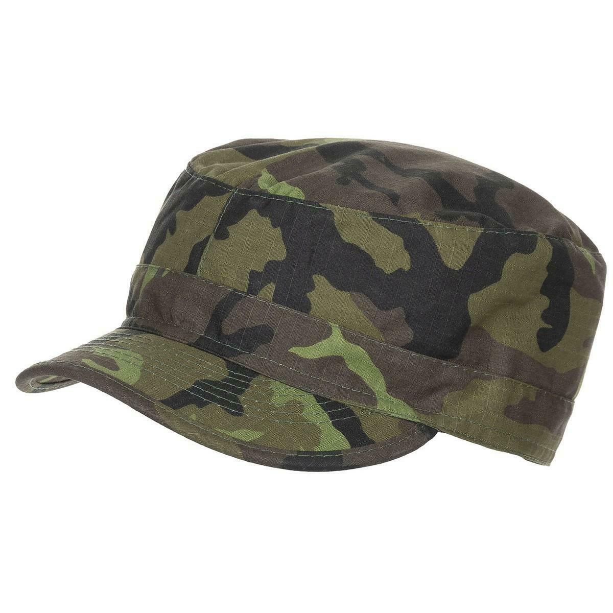 MFH BDU US Army Field Cap Czech Camo