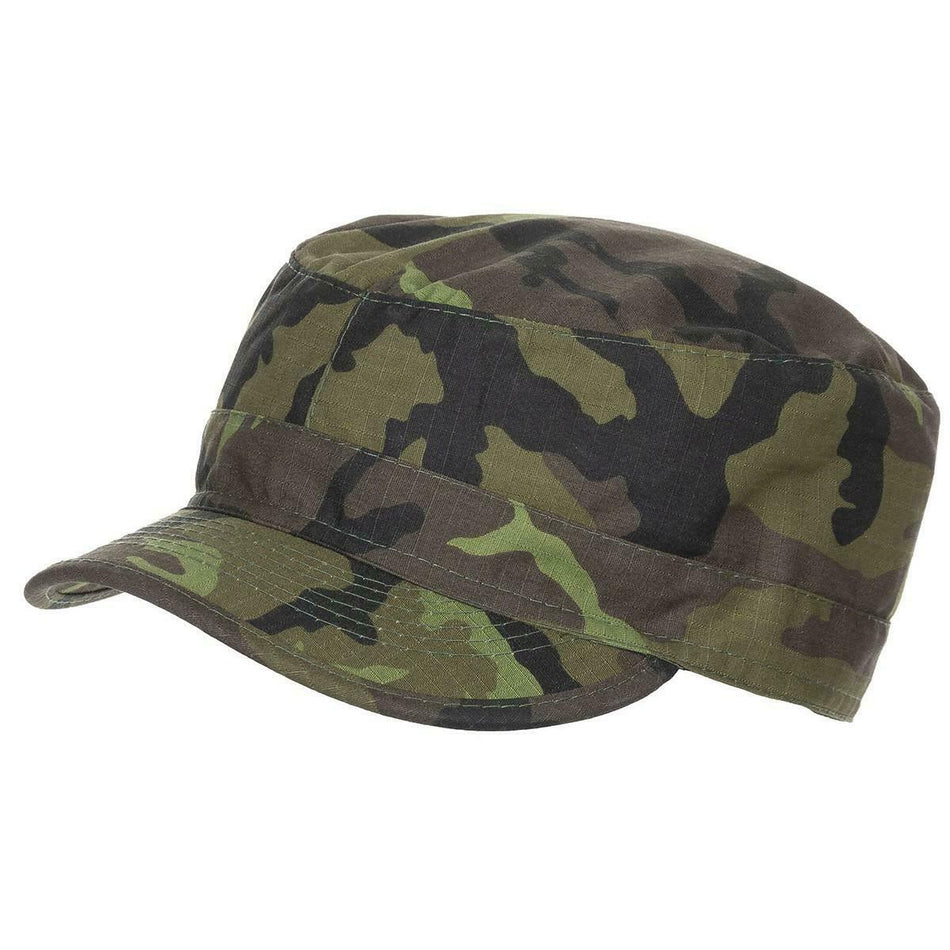 MFH BDU US Army Field Cap Czech Camo