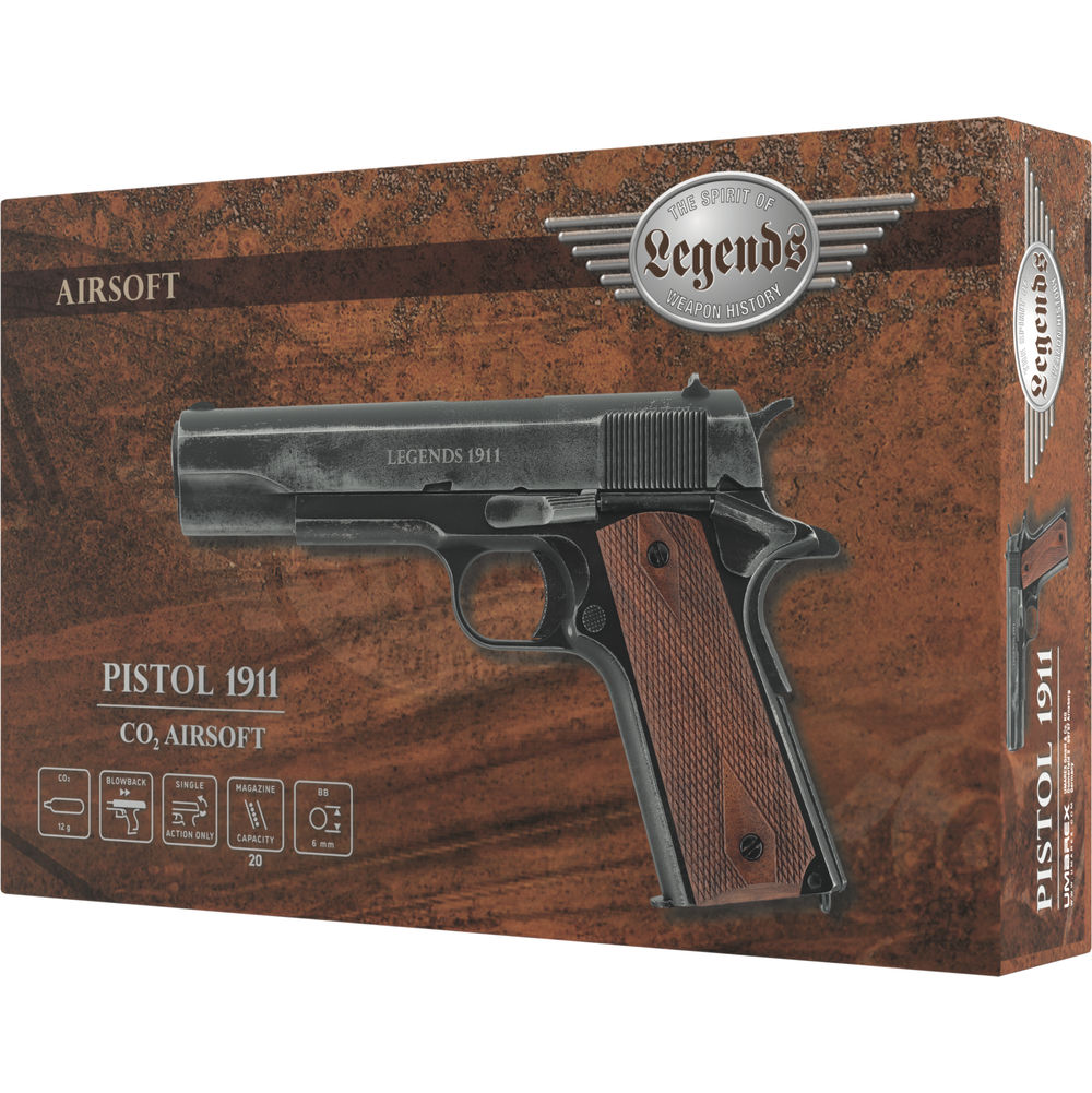 Umarex Legends 1911 Vintage C02 GBB Airsoft Pistol