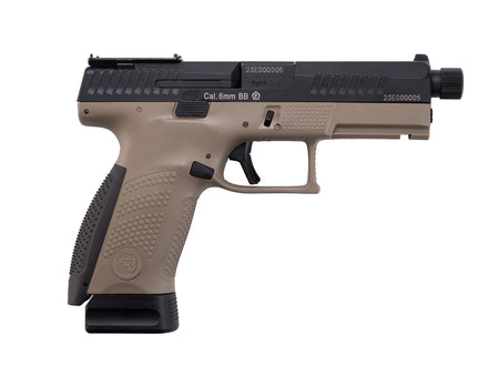 ASG CZ P-10C OR-OT Airsoft Pistol Co2 GBB Black / FDE
