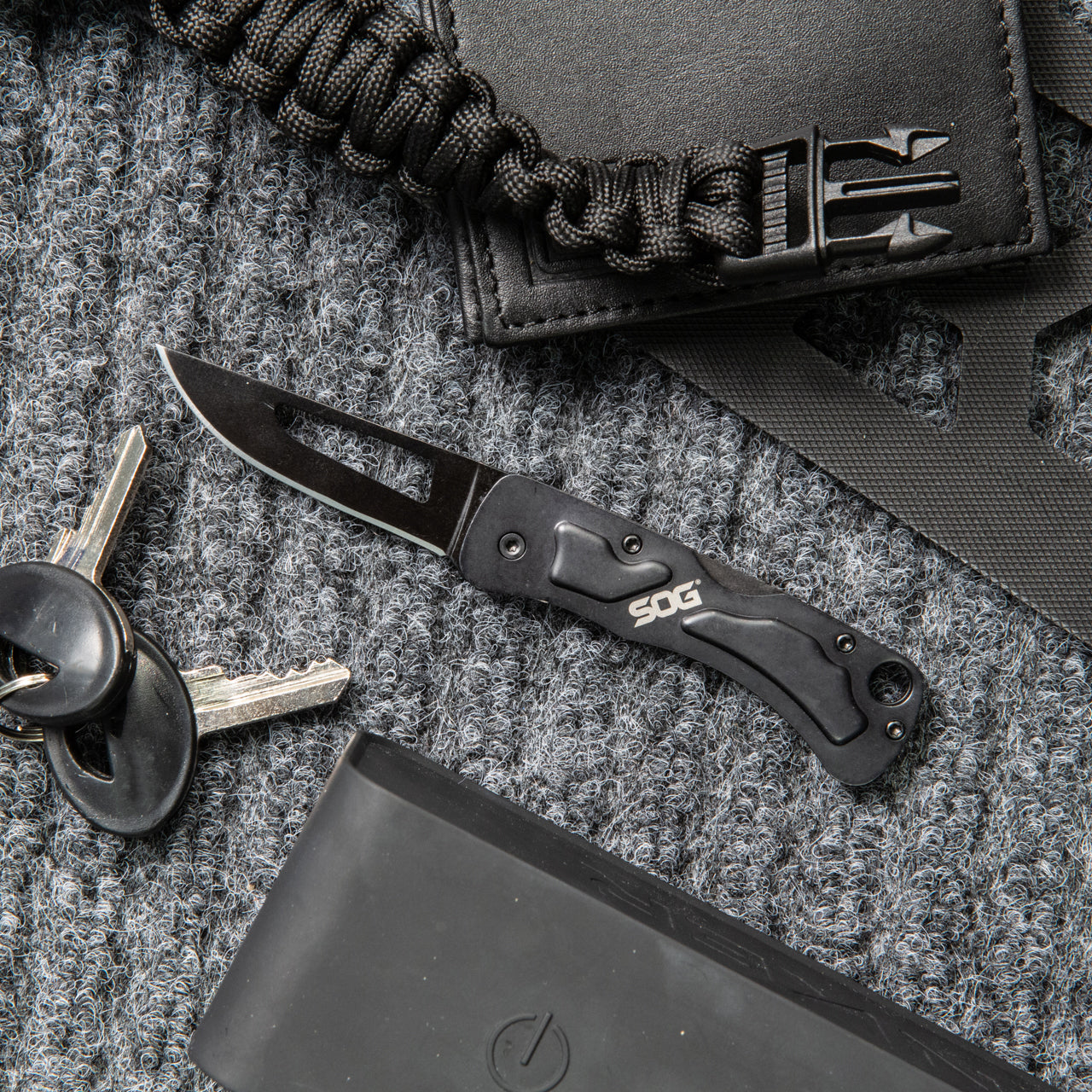 SOG CENTI II Folding Pocket Knife Black RTC RM ETJuly25