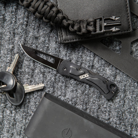 SOG CENTI II Folding Pocket Knife Black RTC RM ETJuly25