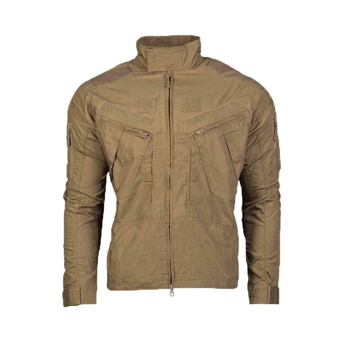 Mil-Tec Chimera Mens Fleece Jacket Dark Coyote