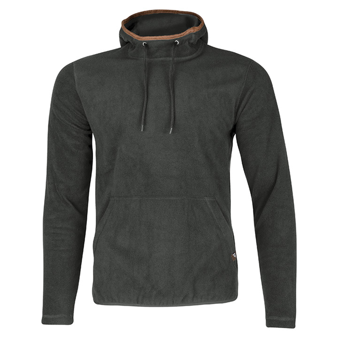 Jack Pyke Mens Country Fleece Pullover Hoodie Charcoal