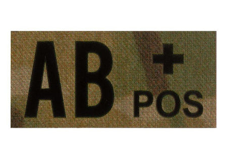 Claw Gear IR Blood Group Patch Multicam 
