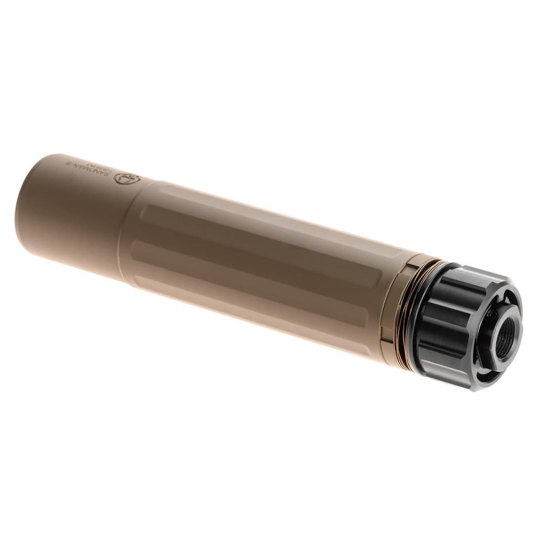PTS Airsoft Dead Air Sandman-S Mock Suppressor Dark Earth 148mm