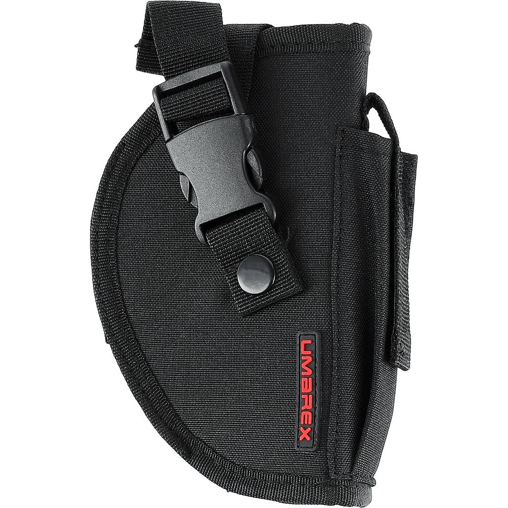 Umarex Belt Pistol Holster Nylon With Magazine Pouch Black