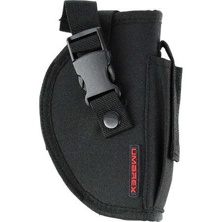 Umarex Belt Pistol Holster Nylon With Magazine Pouch Black