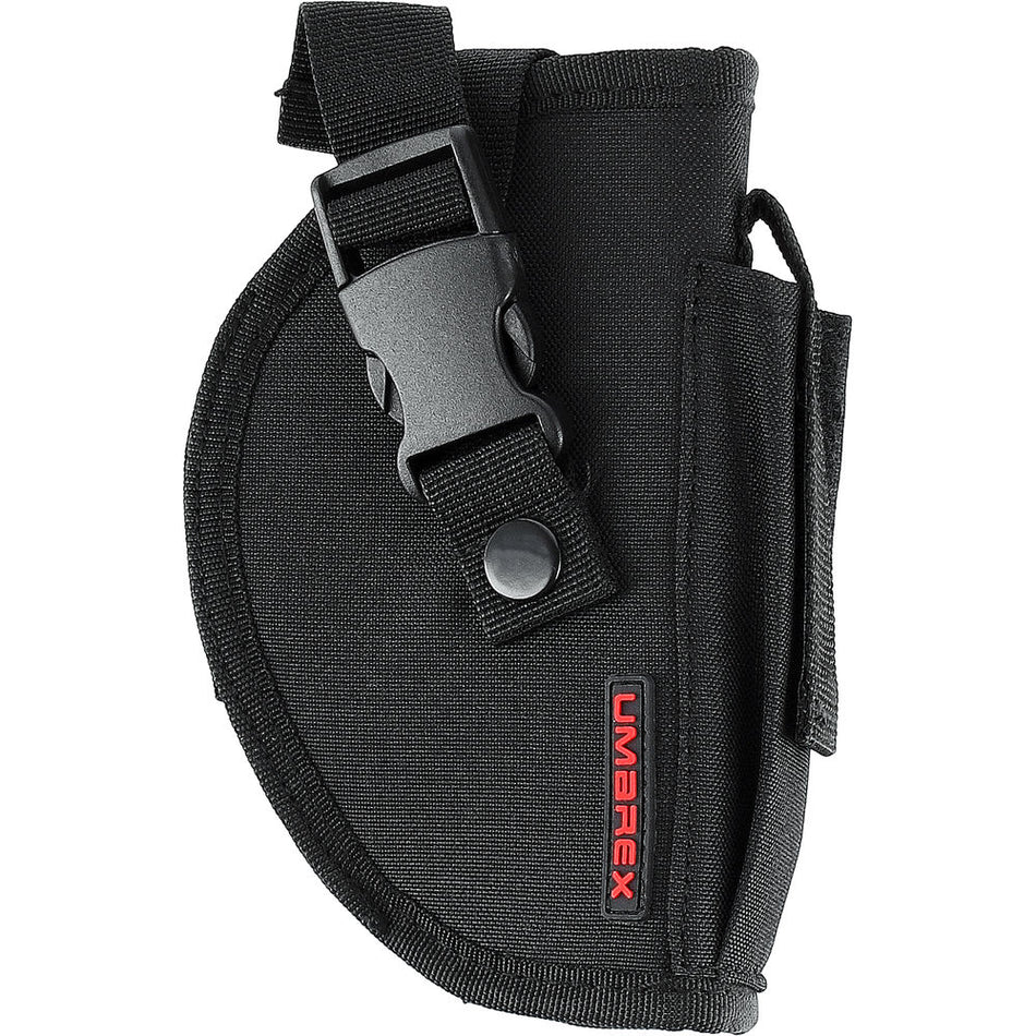 Umarex Belt Pistol Holster Nylon With Magazine Pouch Black