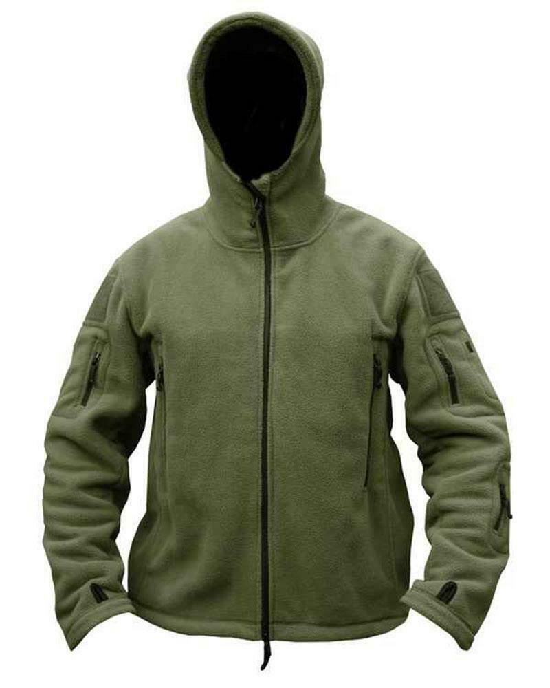 Kombat Recon Hoodie Fleece Green