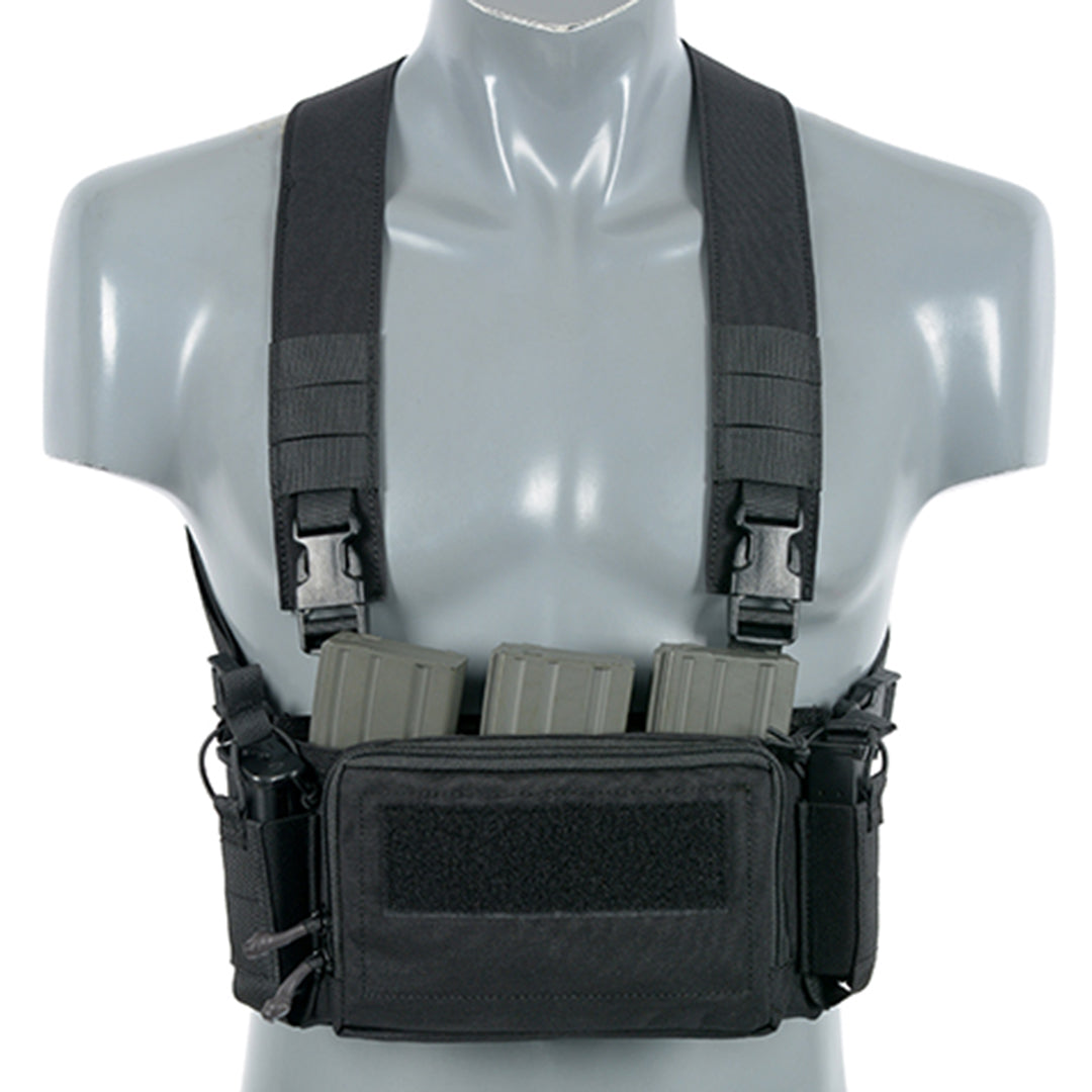 Emerson Micro Multi Mission Light Chest Rig Vest Harness Black
