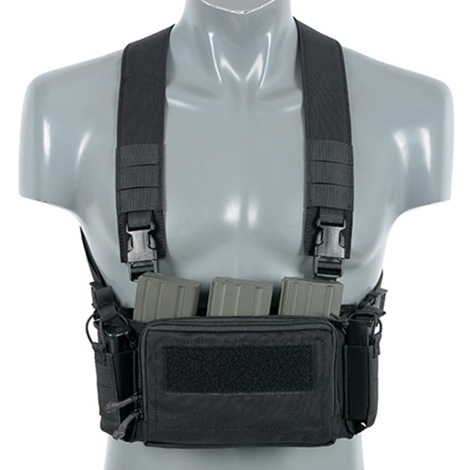 Emerson Micro Multi Mission Light Chest Rig Vest Harness Black