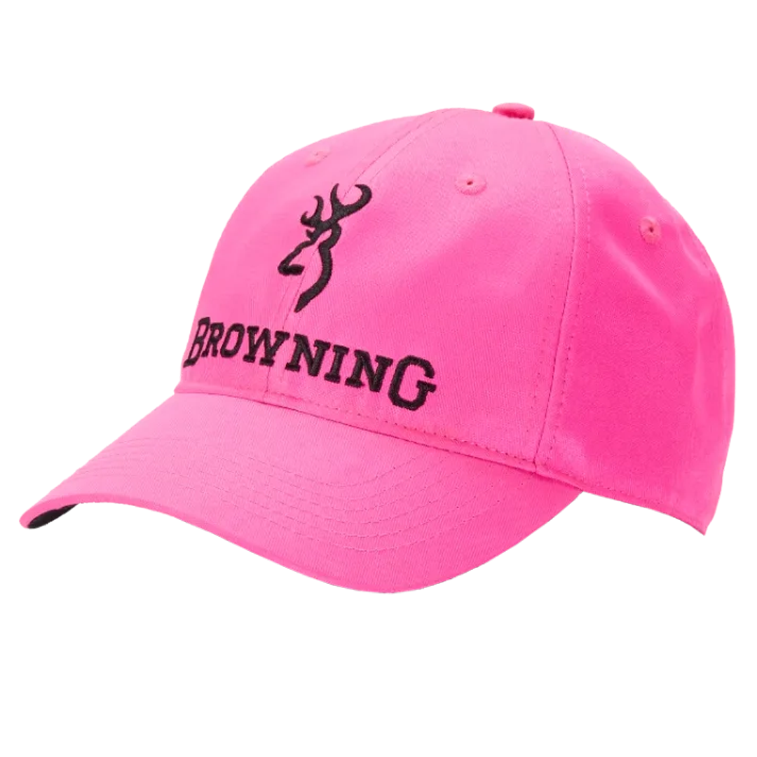 Browning Baseball Hat Cap Pink Blaze