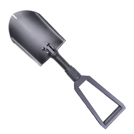 Mil-Tec Gen III US Army Style Folding Shovel With Pouch Black 1,5mm
