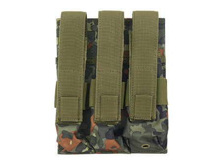 8 Fields Triple Airsoft Magazine Pouch For MP5 Mags Molle