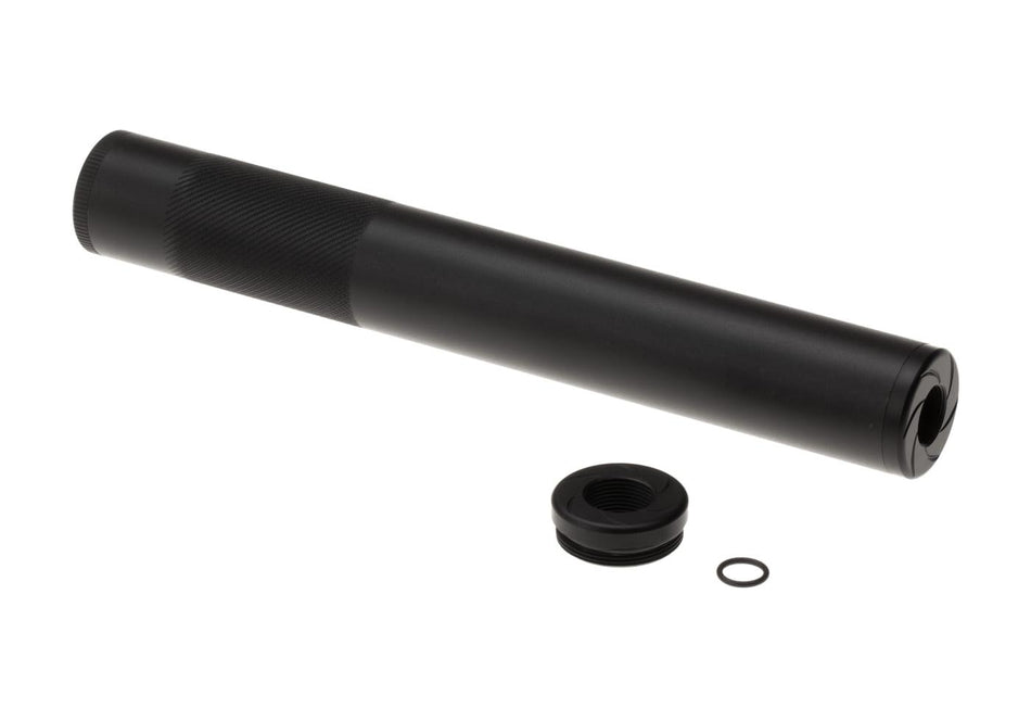 Maple Leaf Whisper Airsoft Suppressor 215mm Black CCW/CW 14mm & CW 16mm 