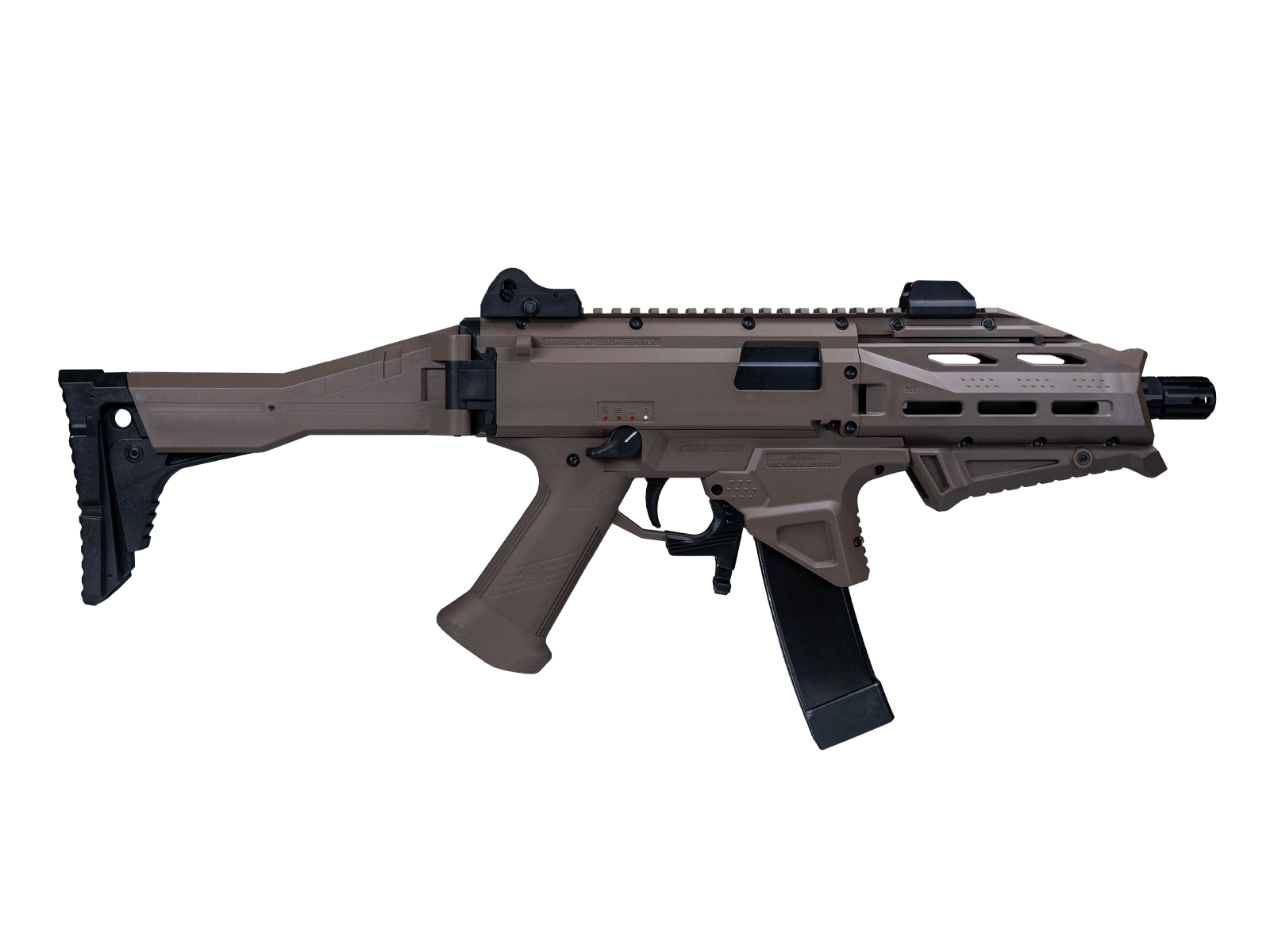 ASG CZ Scorpion EVO 3A1 ATEK FDE ET Dark Earth AEG Rifle