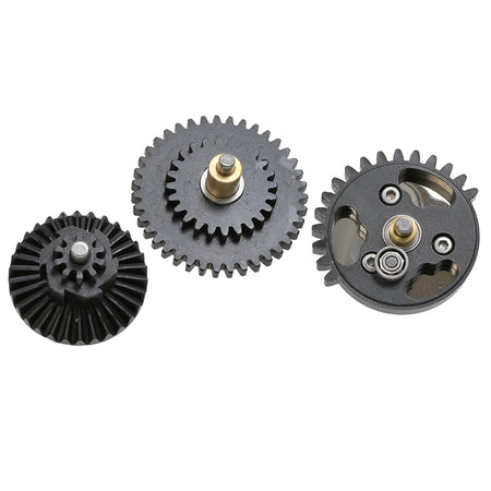ZCI Airsoft CNC Steel 18:1 Ratio Bearing Axles Standard Speed Gear Set