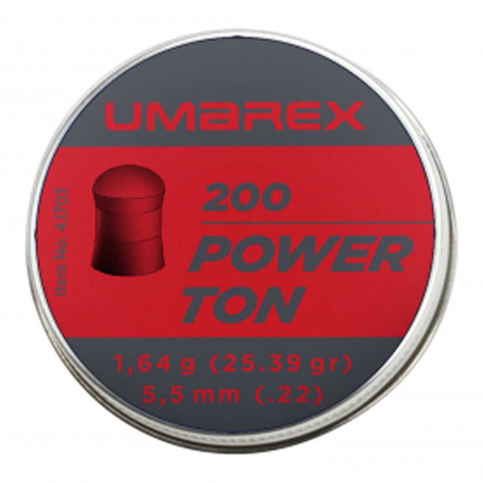 Umarex Power Ton Air Rifle Pellets Domed 5.5mm .22