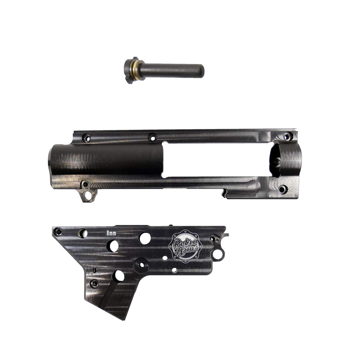 Retro Arms Airsoft CNC Split Gearbox Shell 8mm V2 QSC