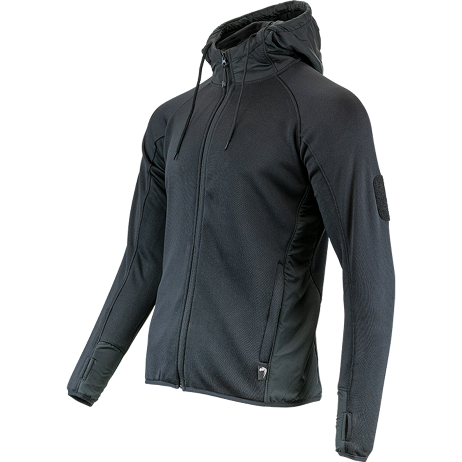 Viper Mens Storm Hoodie Jacket Black