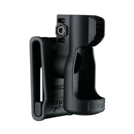 Cytac Tactical Gear Universal Flashlight Holder with Belt Loop Black