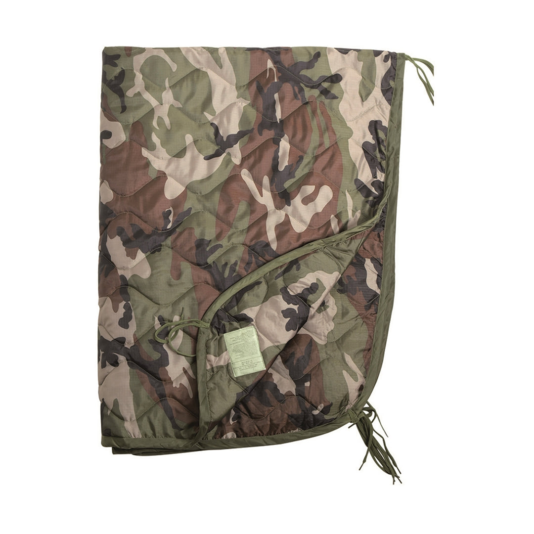 Mil-Tec US Style Poncho Liner Quilted Blanket CCE Camo