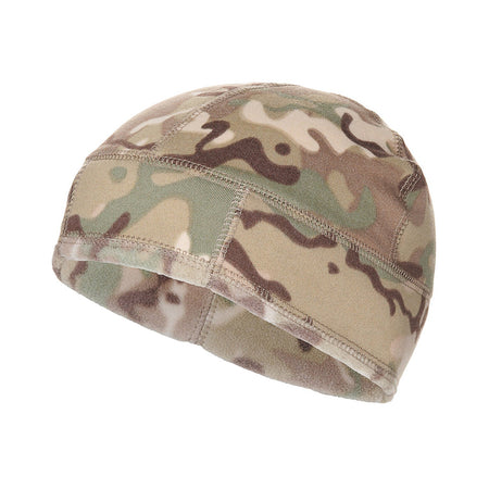 MFH Army Style Fleece Beanie Docker Hat OP Camo