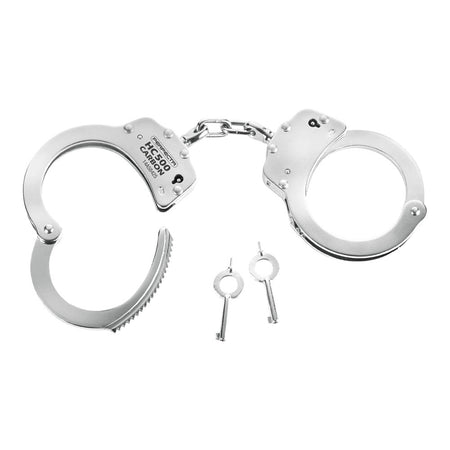 Umarex Tactical Perfecta HC 500 Carbon Steel Nickel Plated Hand Cuffs